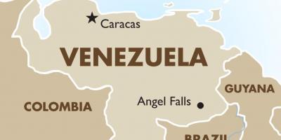 Venezuela vốn bản đồ