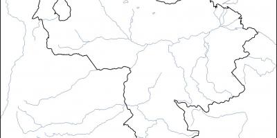 Venezuela bản đồ trống